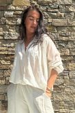 Shayle Indian Cotton Smock Shirt Calico